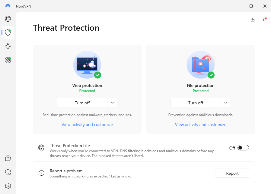 NordVPN Threat Protection