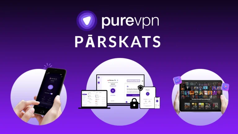 PureVPN pārskats