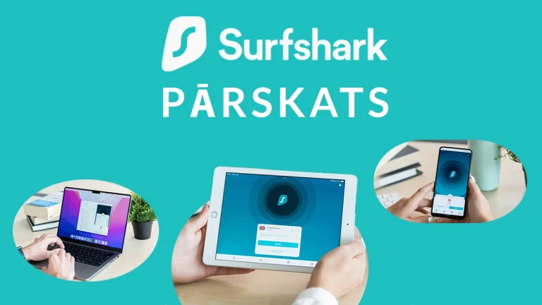 Surfshark VPN pārskats