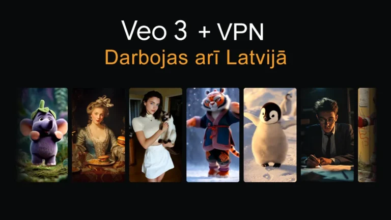 Veo 3 VPN Latvija
